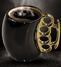 Caliber Gourmet Brass Knuckle Mug