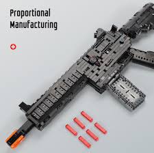 Caliber Precision Building Blocks Machine Gun