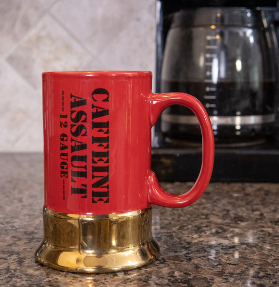 Caffeine Assault 12 gauge Coffee Mug