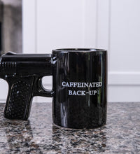 Gun Mug, black