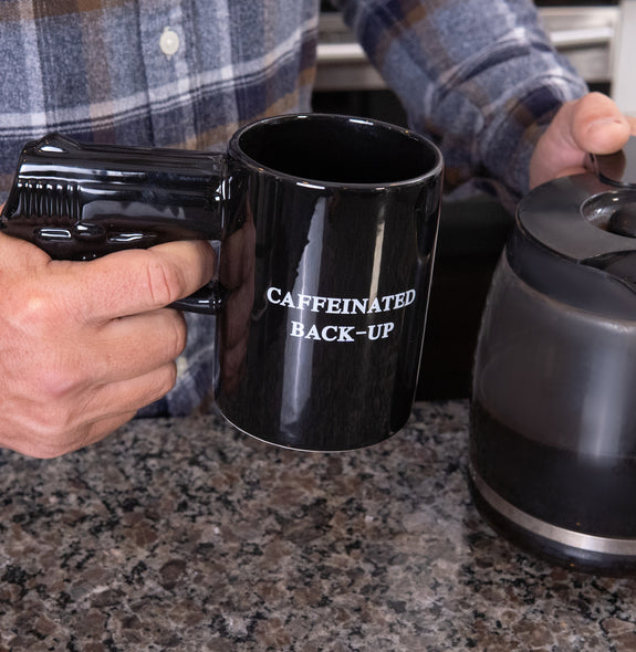 Gun Mug, black