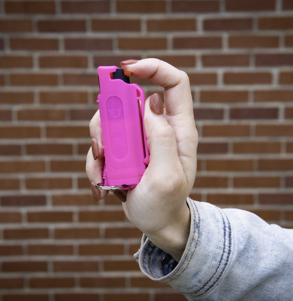 Smith & Wesson 1/2 oz. Pepper Spray w/ Hard Case - Pink