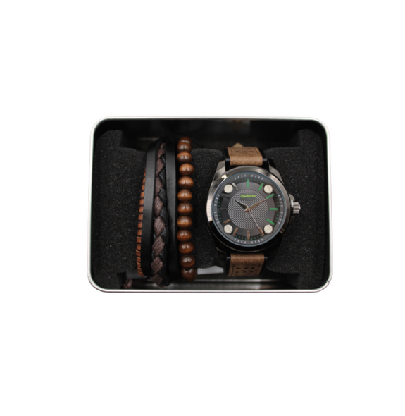 Remington Watch w/ Bracelets Gift Set - Green