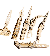 Caliber Wood Knives Puzzles