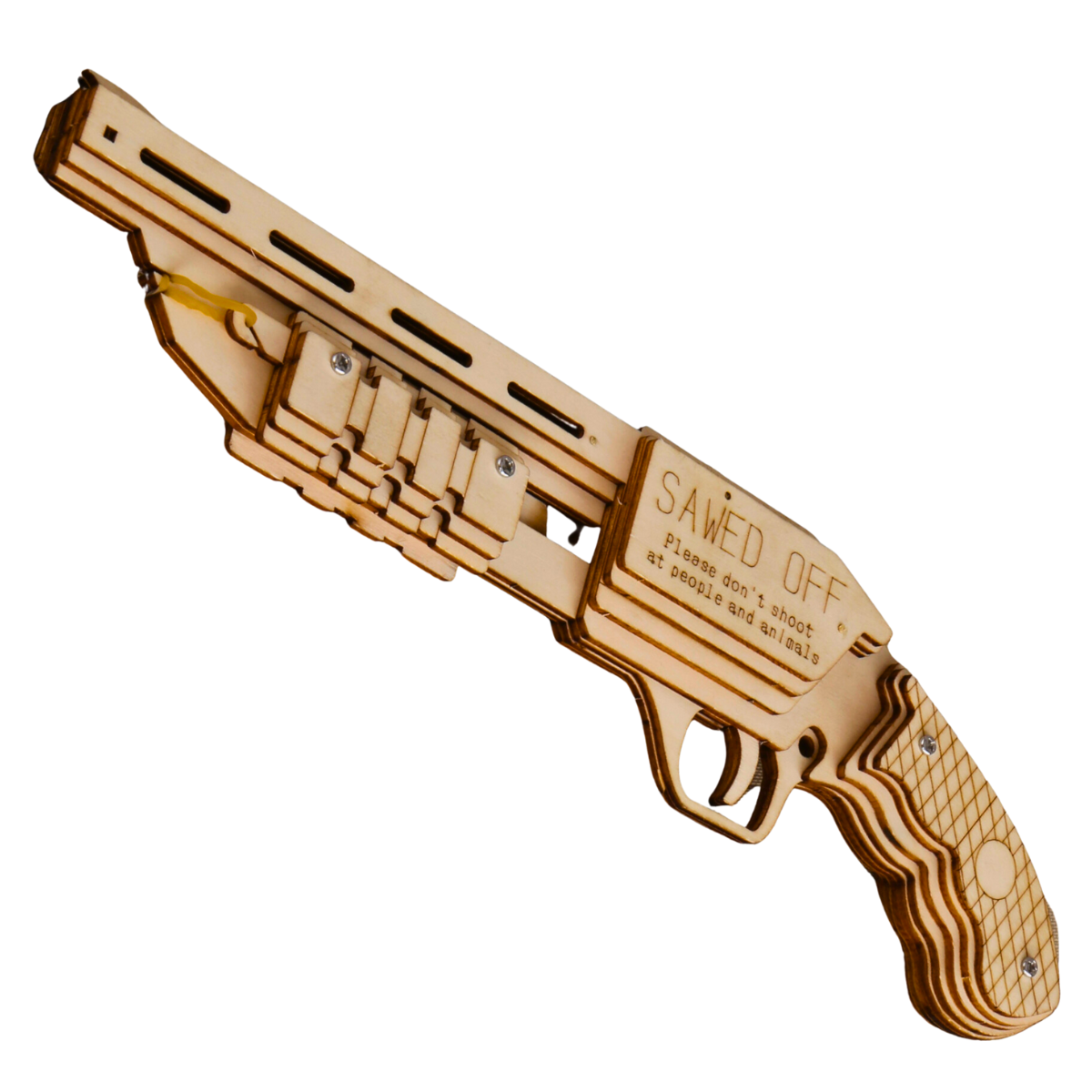 Caliber Shot Gun Wood Puzzle