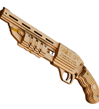 Caliber Shot Gun Wood Puzzle