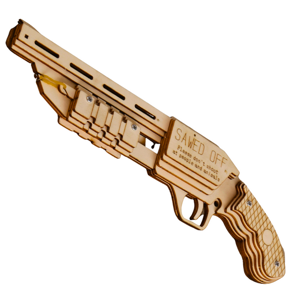 Caliber Shot Gun Wood Puzzle