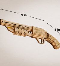 Caliber Shot Gun Wood Puzzle