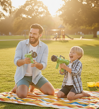 14 Hole Bazooka Bubble Gun Green