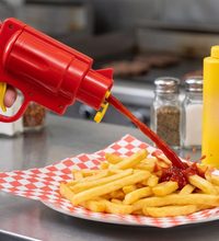 Ketchup Mustard Revolver dispenser RED