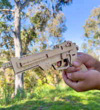 Caliber Rubber Band Hand Gun Puzzle