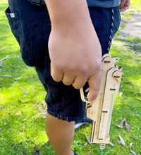 Caliber Rubber Band Hand Gun Puzzle