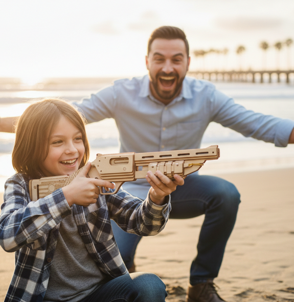 Caliber Shot Gun Wood Puzzle