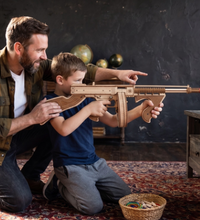3D TOMMY GUN WOOD PUZZLE
