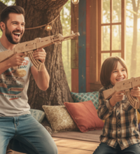 3D AK GUN WOOD PUZZLE