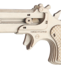 3D WOOD PUZZLE GUN