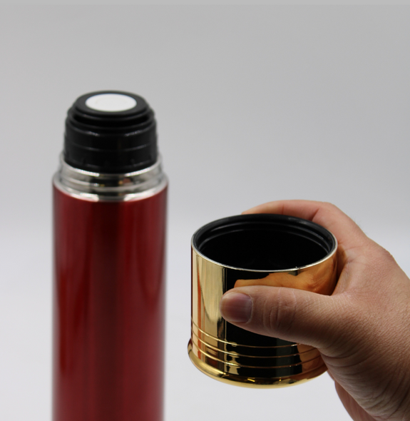 Shotgun Shell Red Thermo Bottle 1 Liter 13" Tall Insulated