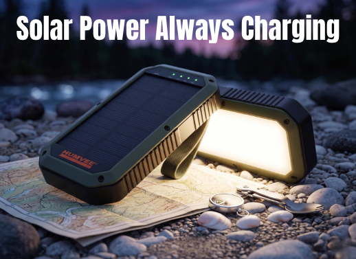 Solar Power Bank and LED lamp