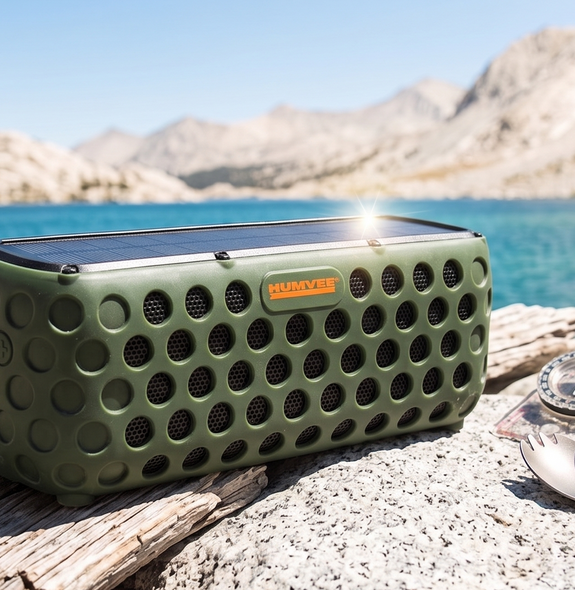Portable Solar Bluetooth Speaker