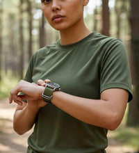 42MM Black Military Watch- 3 Nato Military Straps