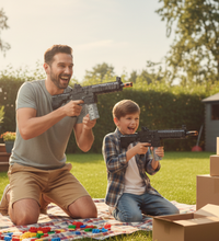 Caliber Precision Building Blocks Machine Gun