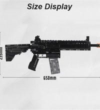 Caliber Precision Building Blocks Machine Gun