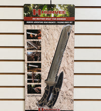 HUMVEE ADVENTURE GEAR MACHETE FOLDING KNIFE