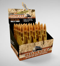 Bullet Knife display box of 25