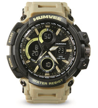 HUMVEE SHOCK DIGITAL WATCH KHAKI