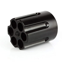 Revolver Cylinder Pen Holder - Black