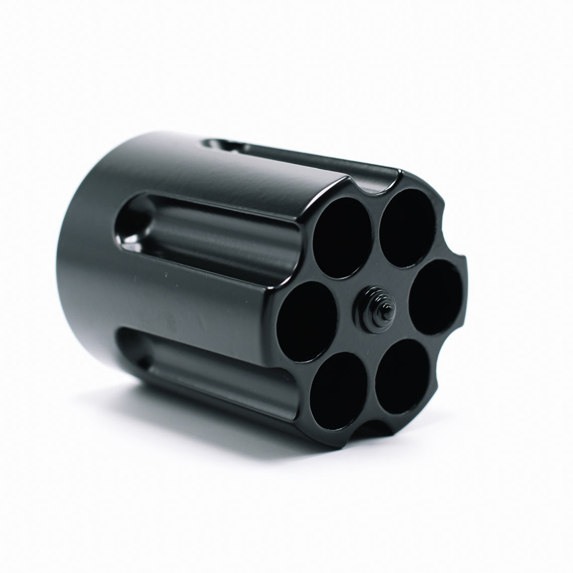 Revolver Cylinder Pen Holder - Black