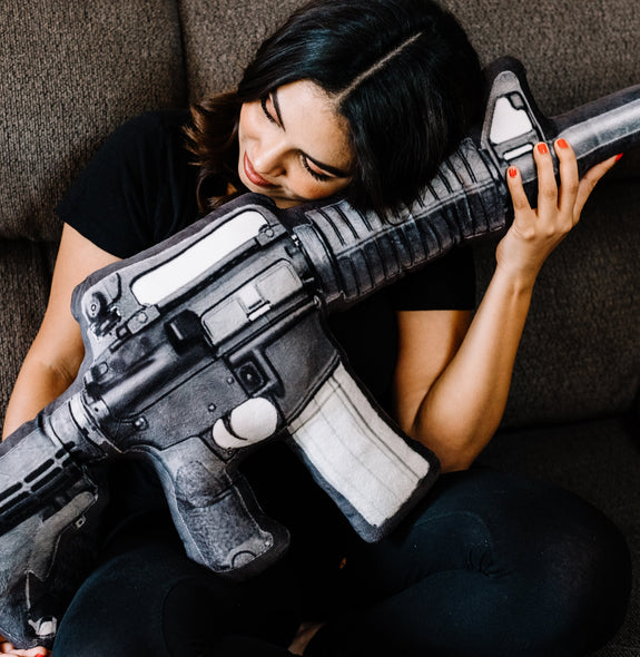 Caliber Gourmet Assault Rifle Pillow