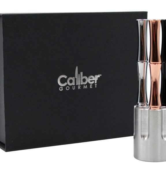 Caliber Gourmet - Revolver Cylinder Pen Holder Black