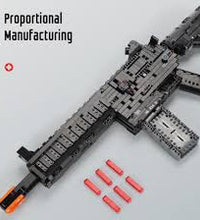 Caliber Precision Building Blocks Machine Gun