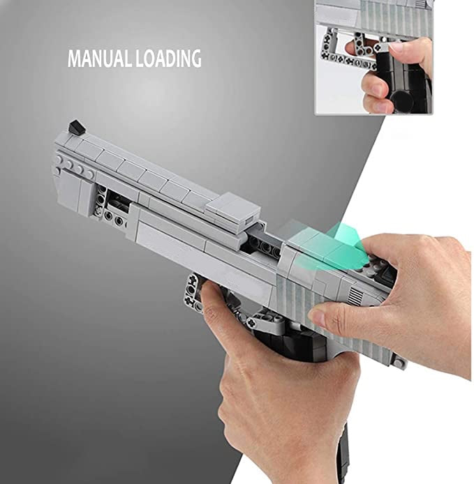 Caliber Building Block Hand Gun Toy