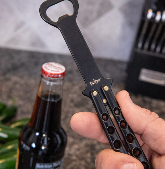 Candy cane bottle opener –