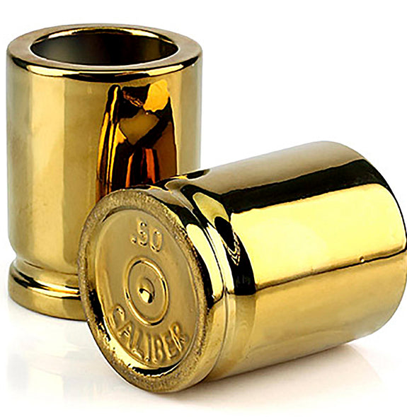 Caliber Gourmet 50 Caliber Shot Glasses