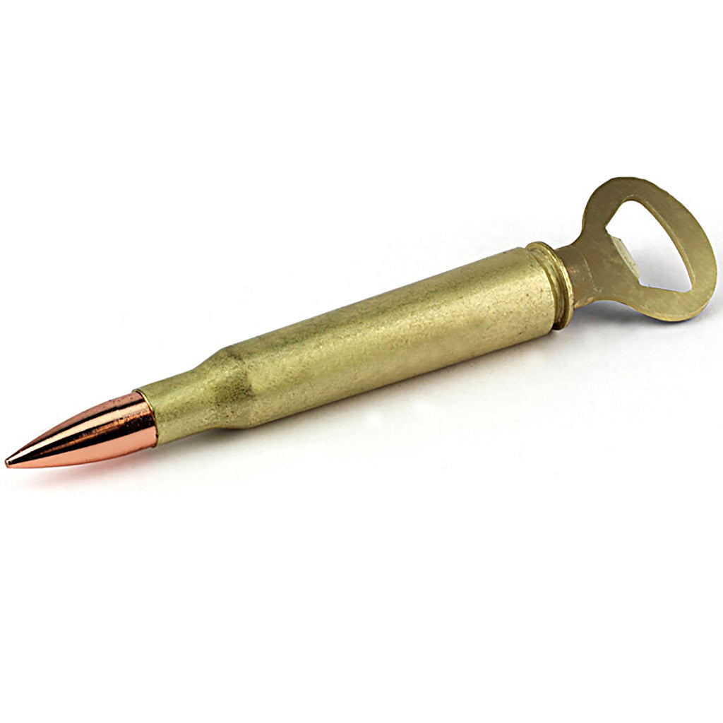 Brass Bullet Bottle Opener