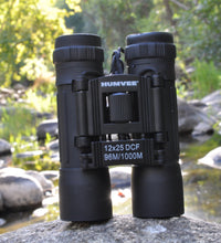 12x25 Compact Binocular - Black
