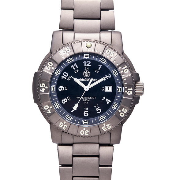 Executive Watch -Tritium, 45 mm, Titanium, Blk face, t-usa