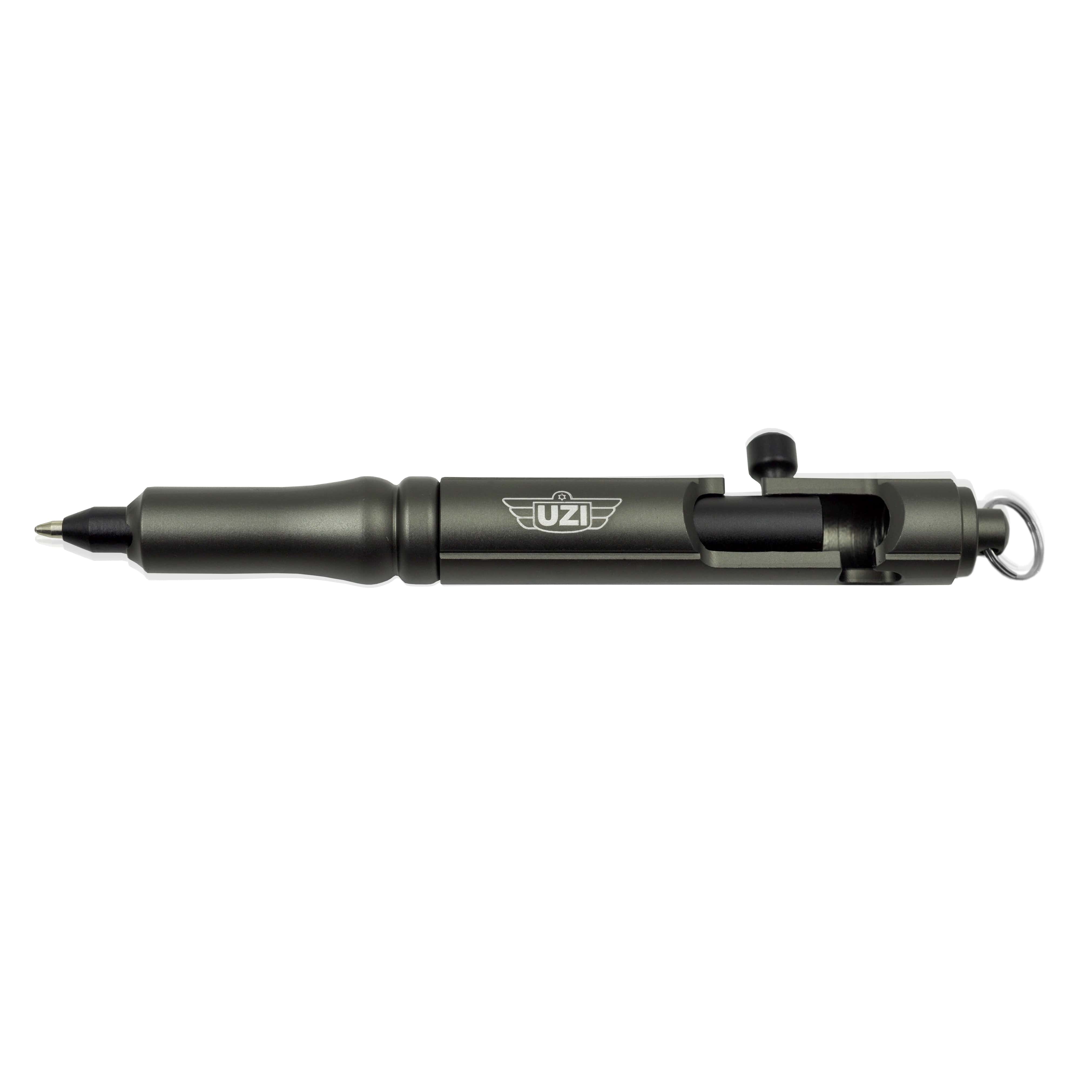 UZI Bolt Action Tactical Pen Large - Gun Metal