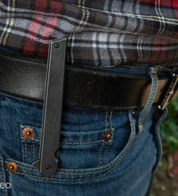 Occams Razor, Stone Washed Steel Handle