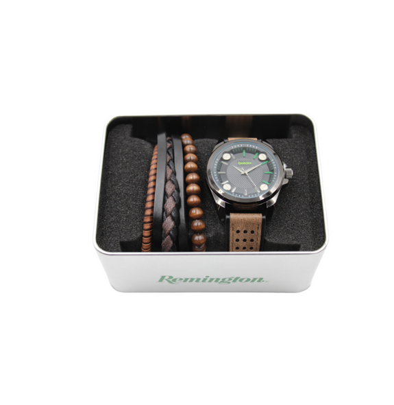 Remington Watch w/ Bracelets Gift Set - Green