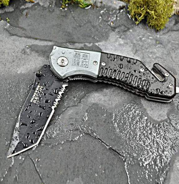 HUMVEE TACTICAL RECON Knife SPRING ASSIST